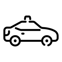 taxi Line Icon