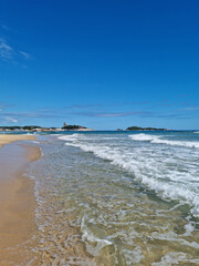 This is Sampo Beach in Gangwon-do, South Korea.