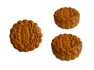 baked lotus paste red bean green tea durian color mooncake with egg yolk in traditional shape lantern china mid autumn festival halal product pastry sweet vegan gluten free food menu cafe restaurant