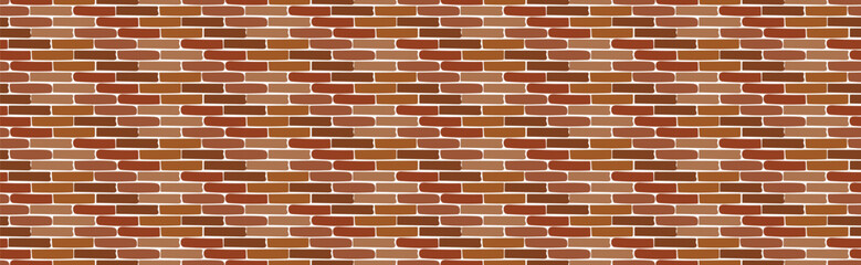 Obraz premium brick wall vector art flat design