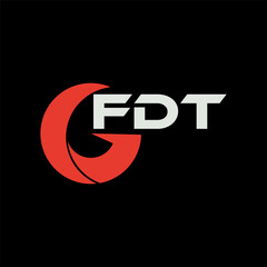FDT letter logo design for your brand or company business. company logo ,rand, initial, finance logo, technology ,tech , marketing, fashion, education, web, security etc