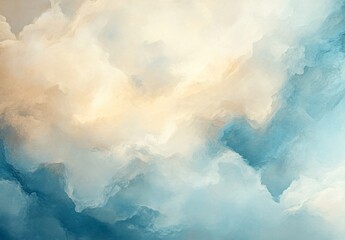 blue sky with clouds