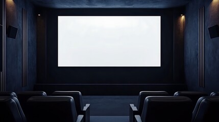 Fototapeta premium Home Theater Room