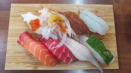 맛있는 일식 초밥