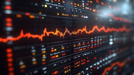 Entrepreneurs leveraging new technologies for growth in the stock market, clean vector design