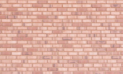Obraz premium brick wall isolated on white background