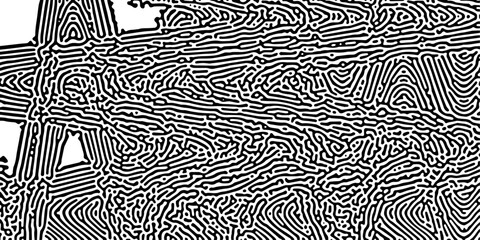 Engaging and dynamic line art pattern suitable for a wide range of creative applications and graphic design projects.
