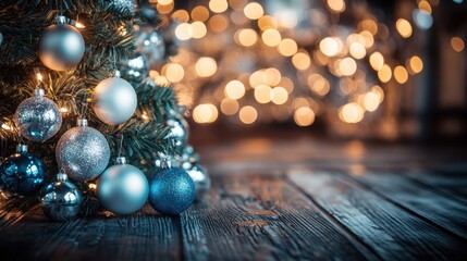 Fototapeta premium The Christmas Tree Decorations