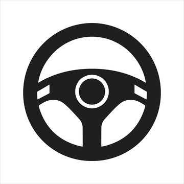 recommend clip art: Steering wheel icon. Driver. Driving car. Test drive icon