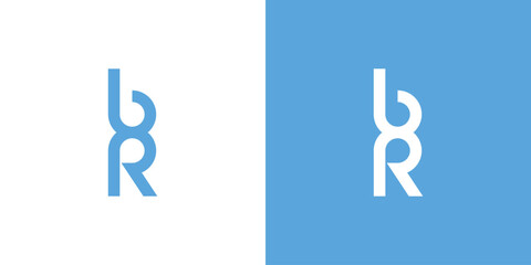 Letter BR Logo Design