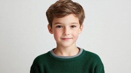 The Boy in Green Sweater