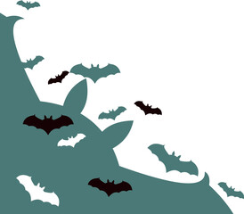 Bat Corner Decoration