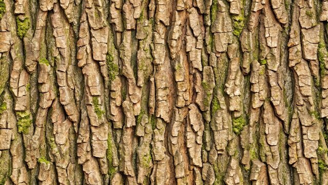 Bark of a tree texture seamless pattern