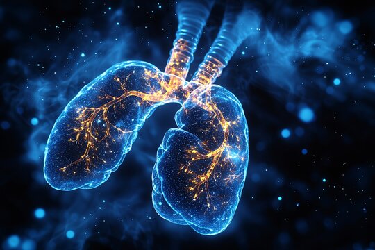 Diagnosing COPD and Asthma in Medical Illustrations