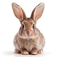 Fototapeta premium Rabbit on white background