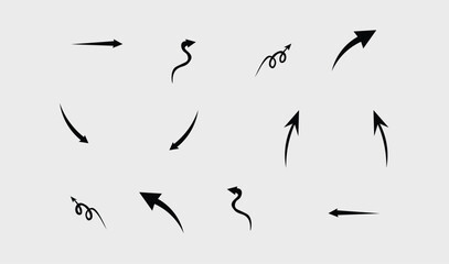 best quality arrow set design vector for use.