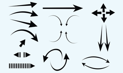 best quality arrow set design vector for use.