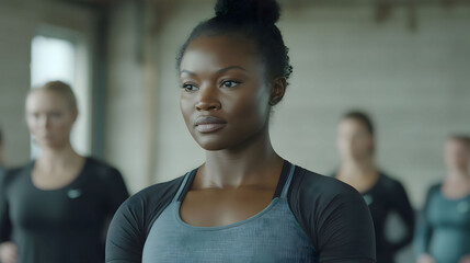 Inclusive Fitness Class with People of All Ages