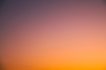 朝焼け空のグラデーション