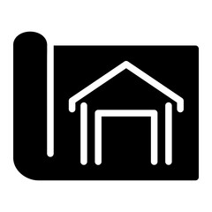 blueprint Solid icon
