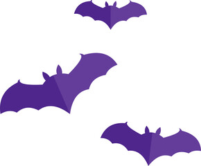 Fototapeta premium Halloween Bats Decoration