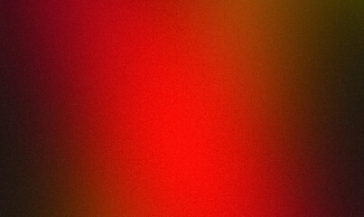 Red to orange soft color grainy backdrop design background, Vibrant dark color flow with soft noise texture multicolored gradient web banner, poster, header