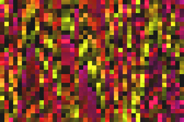 abstract colorful mozaic tiles, illustration design