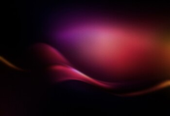 Obraz premium Abstract gradient background with subtle grainy texture and a wave-like design.