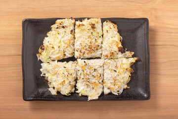 しらす　お好み焼き