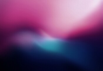Abstract gradient background with blue, pink, and white hues.