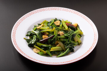 空芯菜の中華炒め