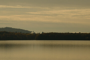 sunrise over the river