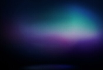 Fototapeta premium Abstract dark blue and purple gradient background with a grainy texture.