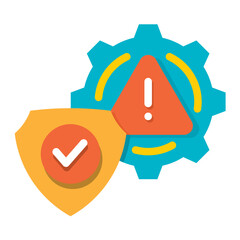 Risk Management Icon