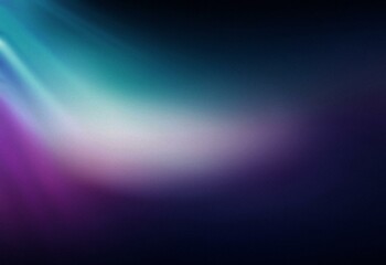 Obraz premium Grainy abstract background with a gradient of purple, teal, and white.