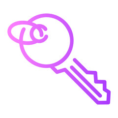 key Line Gradient Icon