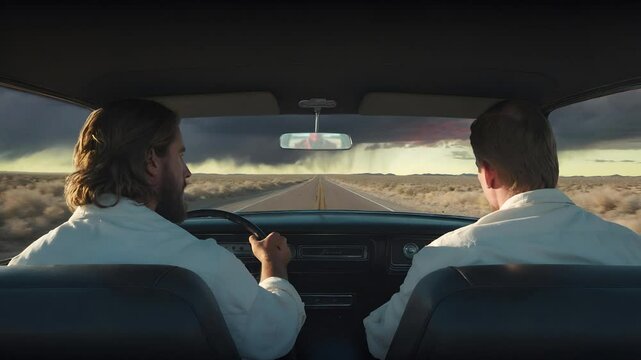 jesus take the wheel, through the storm, christian motion loop