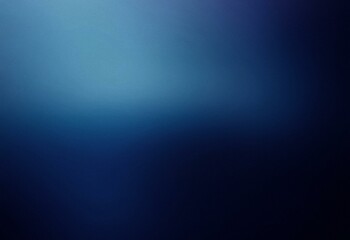 Obraz premium Grainy, abstract gradient background with a deep blue color.