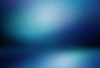 Abstract grainy blue gradient background with a deluxy design.
