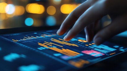 Analyzing Data Trends on Digital Device