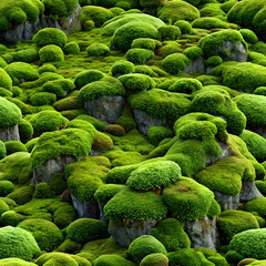 Seamless Wet Moss Texture. Perfect for: Earth Day, Nature