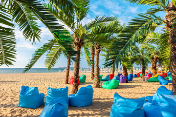 Coast of Sunny Beach. Bulgaria
