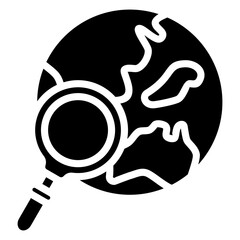 Globe Icon For Design Element