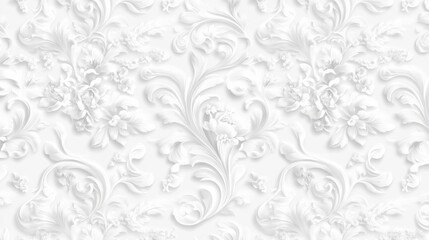 A seamless white background with no textures,