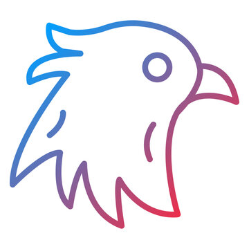recommend clip art: Hawk Icon Style