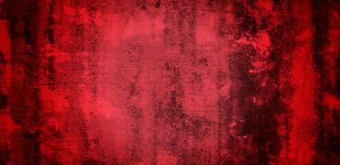 red color abstract art long background,Panorama of Factory fabric of red color . Close-up long and wide texture of natural red fabric.