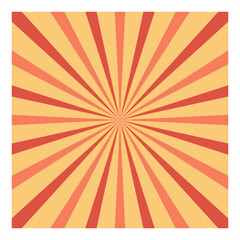 Retro Sunburst Simple