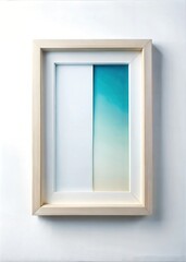Obraz premium Versatile Wooden Picture Frame: Custom Photo, Art, and Wall Display Options for Every Decor Style with blank copyspace background