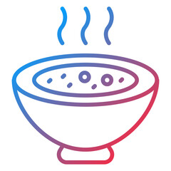 Clam Chowder Icon Style