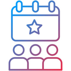 Event Organization Icon Style